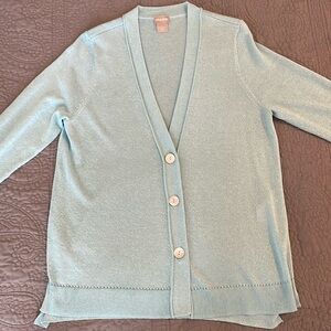 Chico’s shimmer cardigan